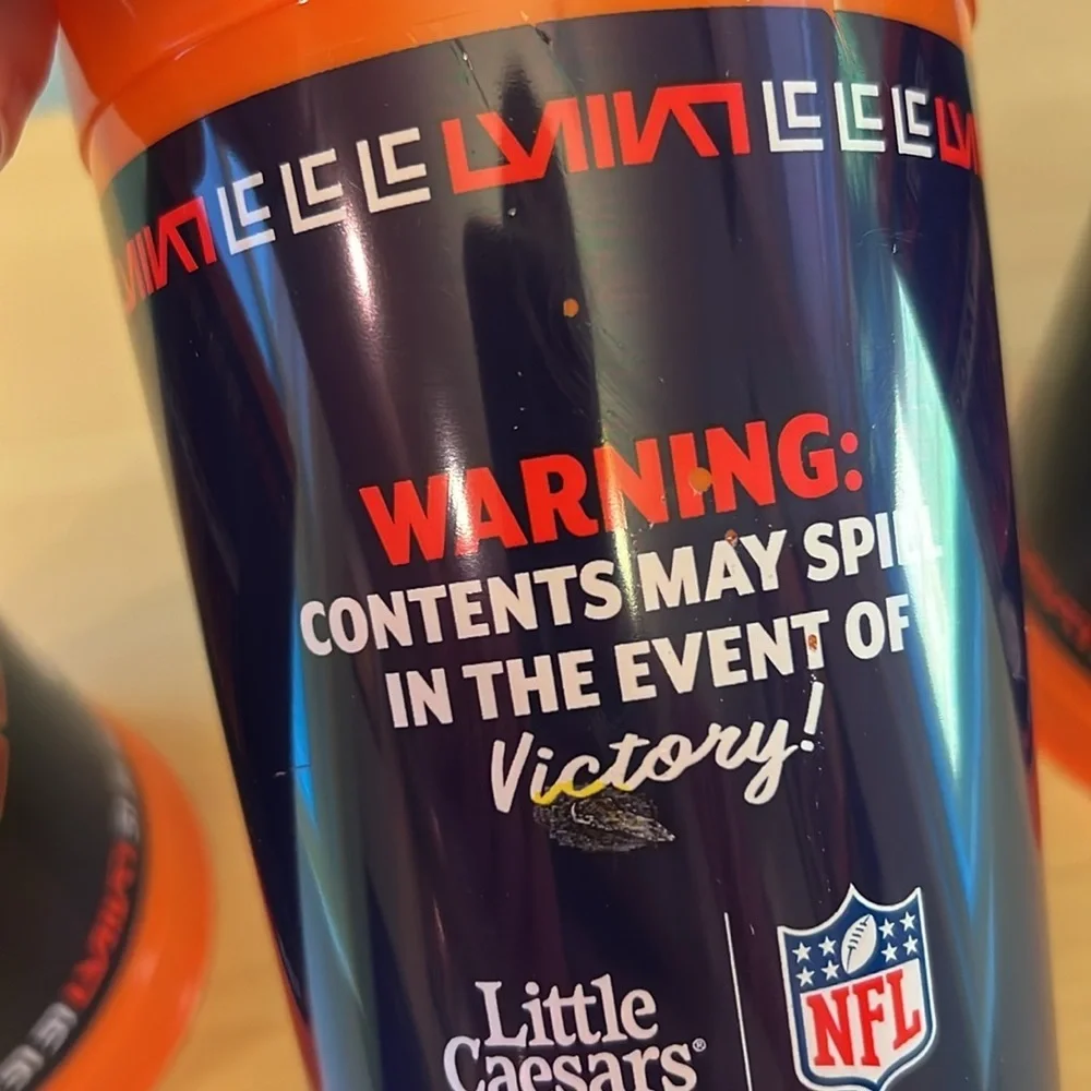 NFL Super Bowl LVIII 2024 Anniversary Souvenir Cup